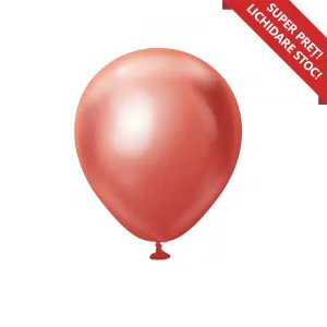 Baloane Latex Mirror 15cm Rosu CH50.53
