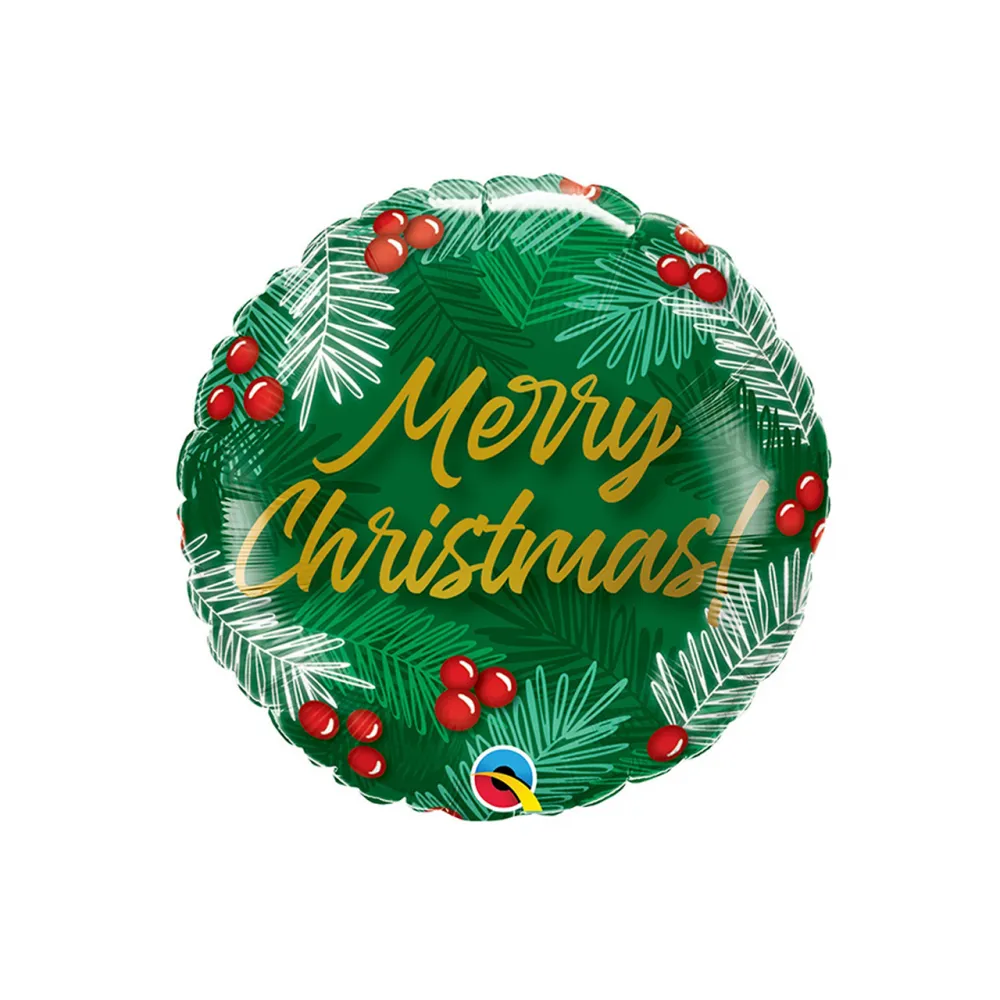 Balon Folie Mini Figurina Merry Christmas Vasc 23cm 89744 QUALATEX