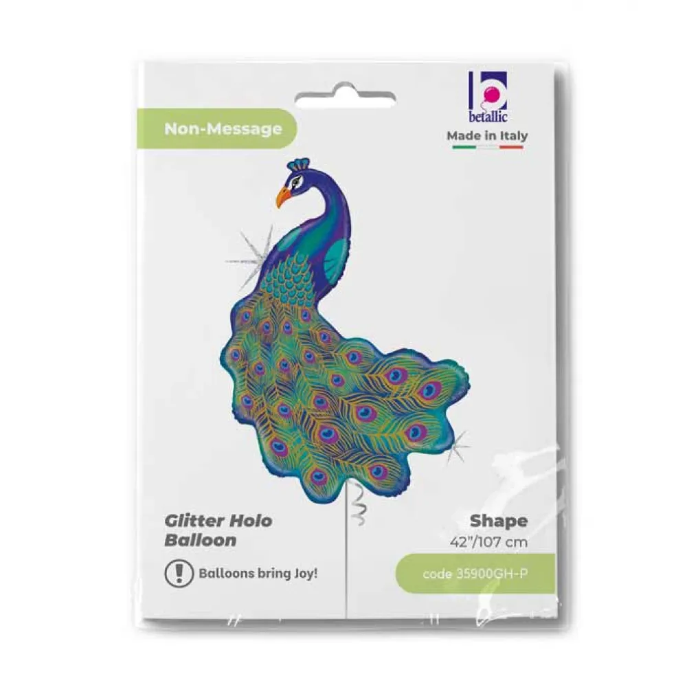 Balon Folie Figurina Paun 107 cm Grabo