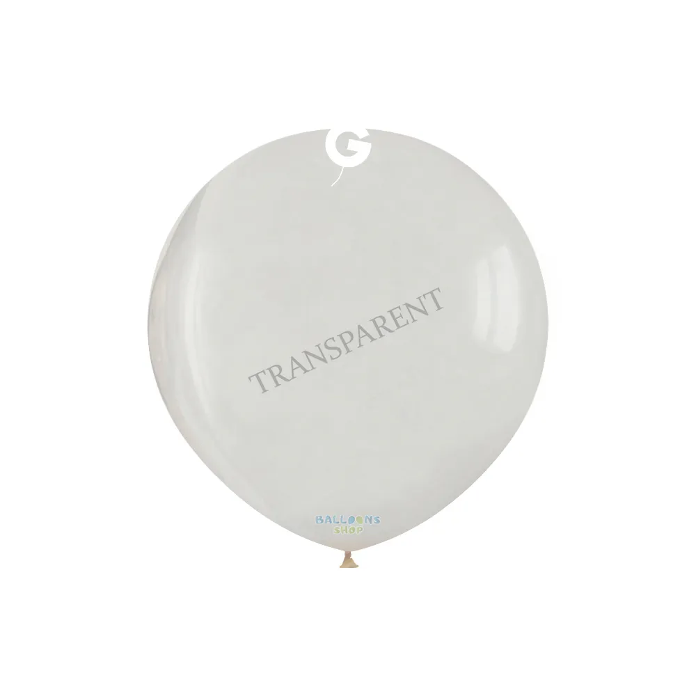 Baloane Latex 13cm Transparent Standard A50.00