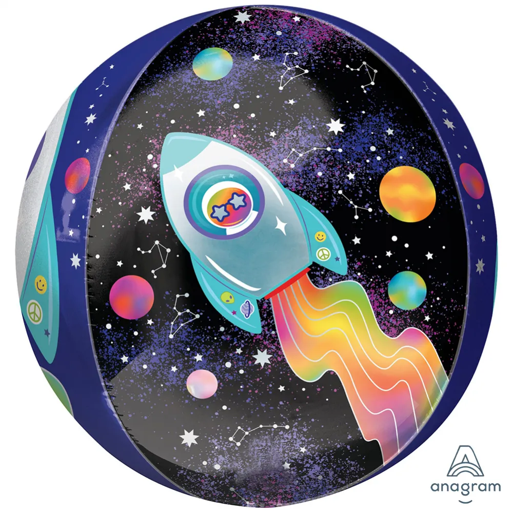 Orbz Balon Folie Outer Space 38x40cm ANAGRAM 4787201