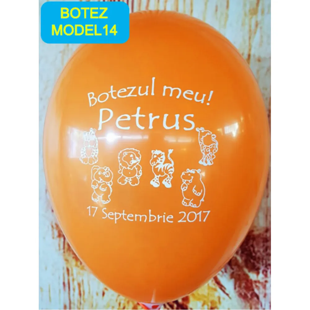 Baloane personalizate botez-BM14