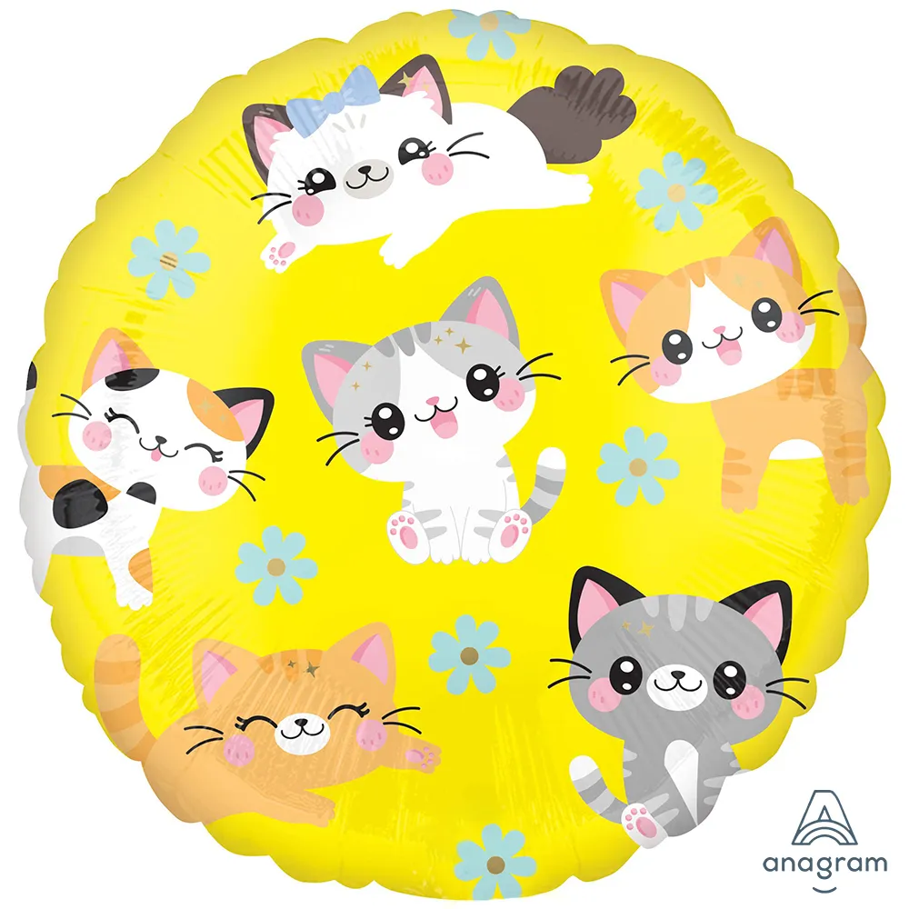Balon Folie Pisicuta Kawaii 45cm ANAGRAM 4791701