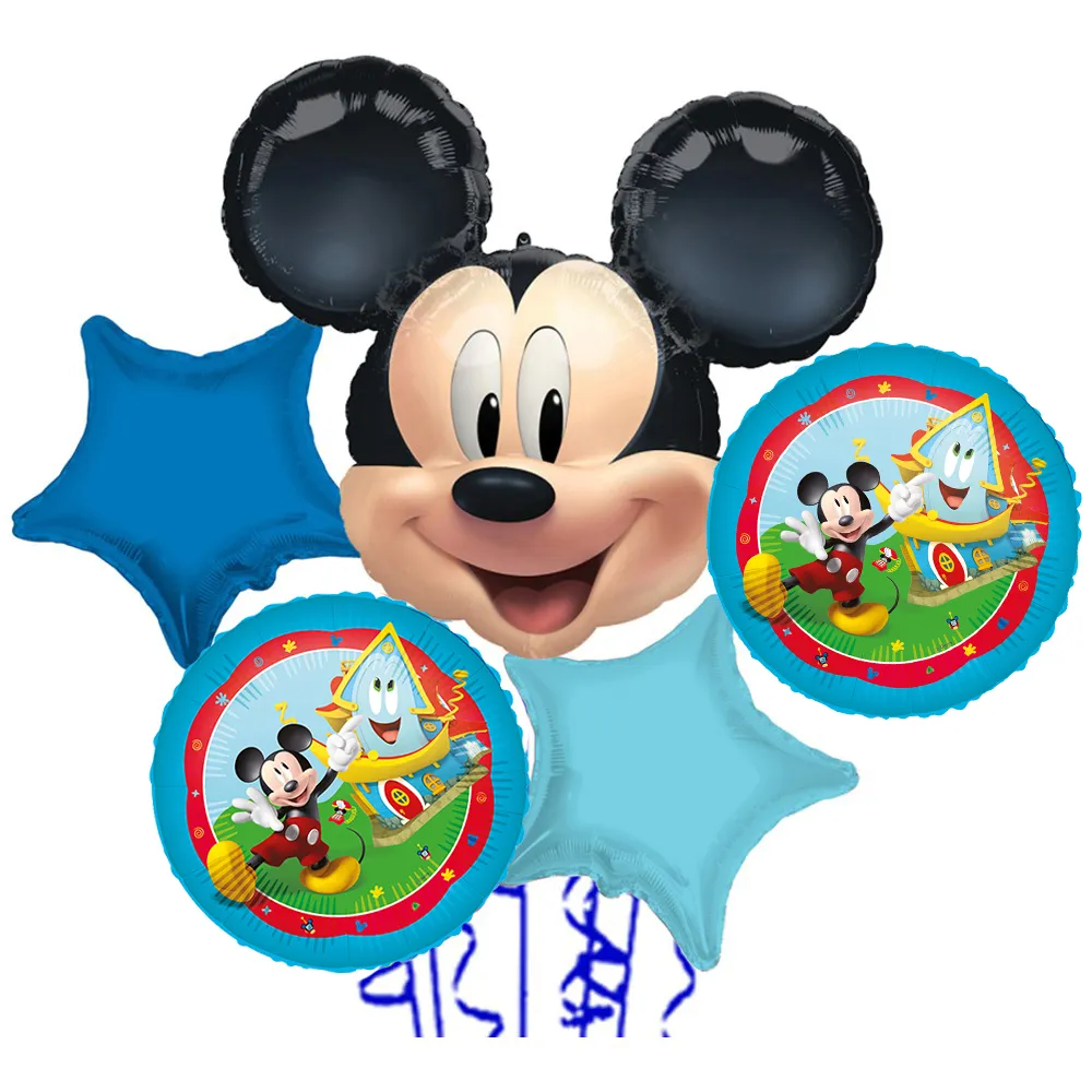 Buchet 5 baloane folie Tematica Mickey 2020214