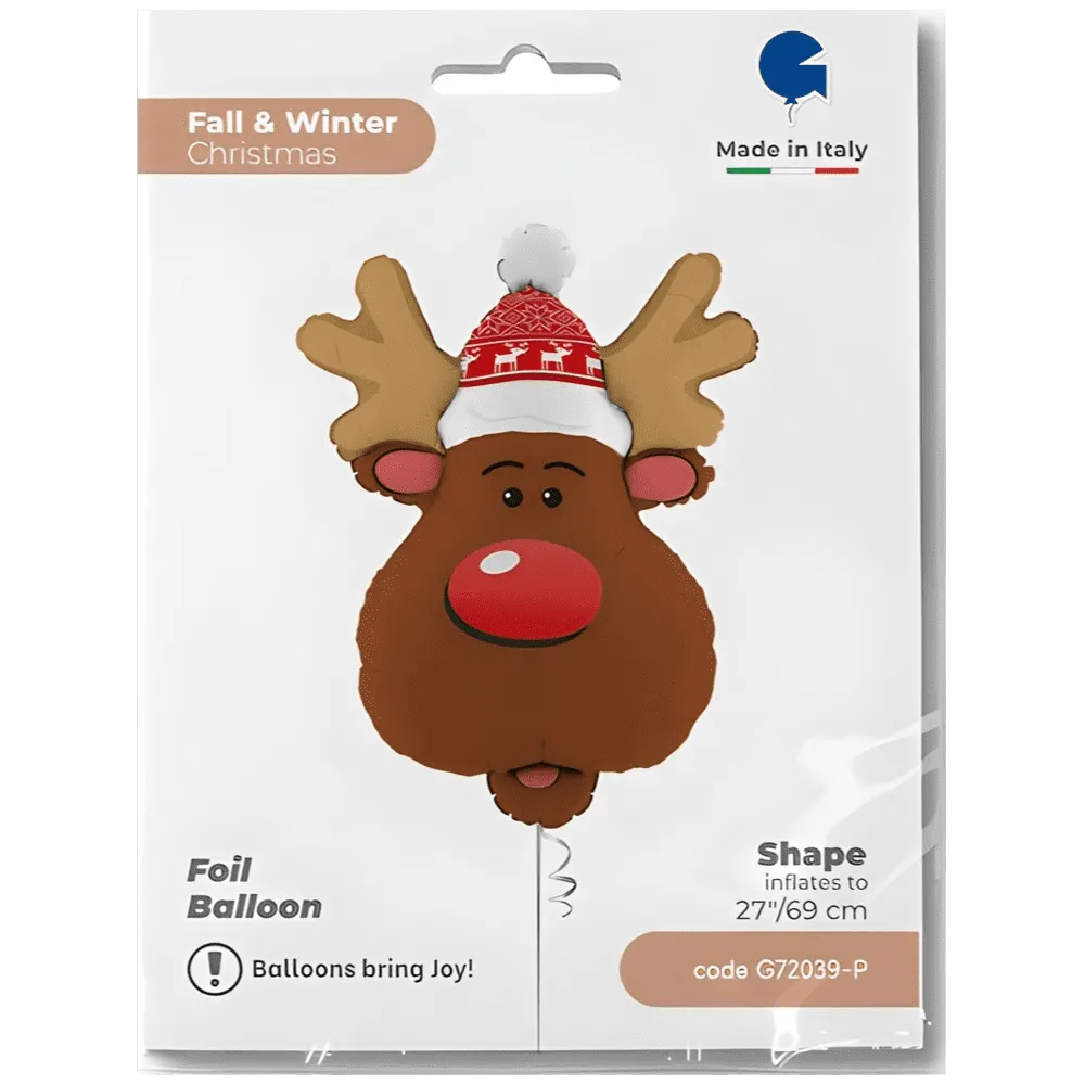 Balon Folie Figurina Cap Ren 69cm Grabo