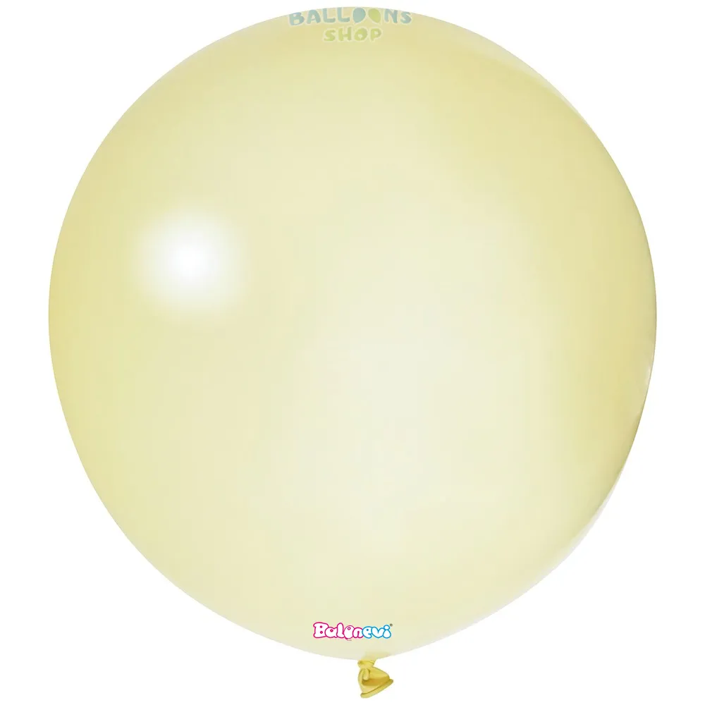 Balon Latex Jumbo 60cm Macaron Vanilla -27