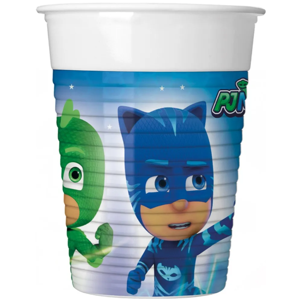 Set 8 Pahare Petrecere 200ml PJ Masks