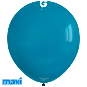 SET 250 Baloane latex 33cm Standard Turquoise MAXI G120.68