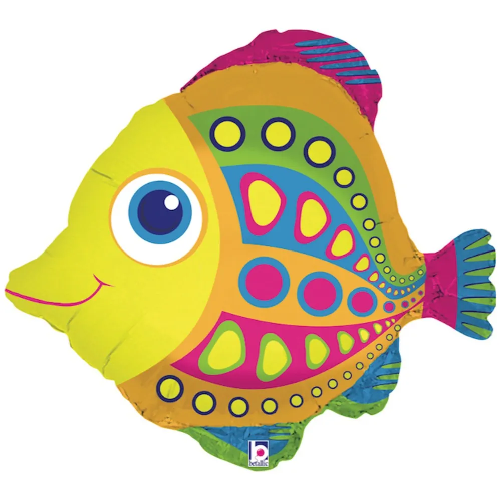 Balon Folie Figurina Pestisor Colorat 56cm Grabo