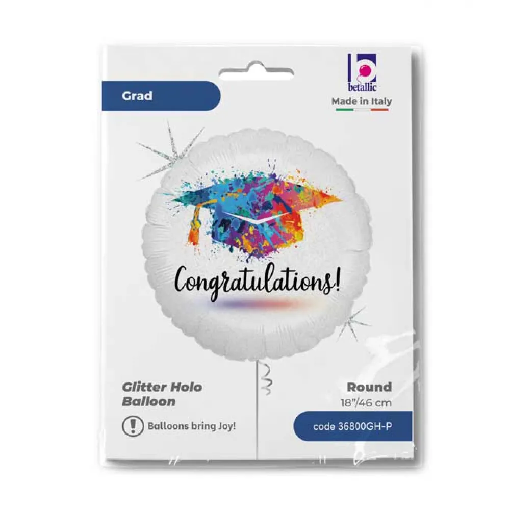 Balon Folie Congratulation Toca 46 cm Grabo