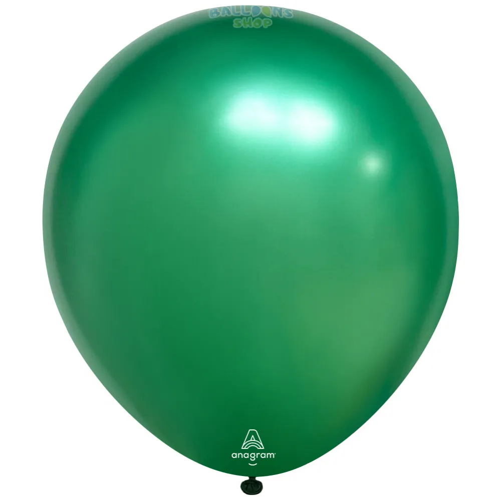 Balon Latex 28cm Metallic Festive Green ANAGRAM 4814475