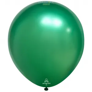 Balon Latex 28cm Metallic Festive Green ANAGRAM 4814475