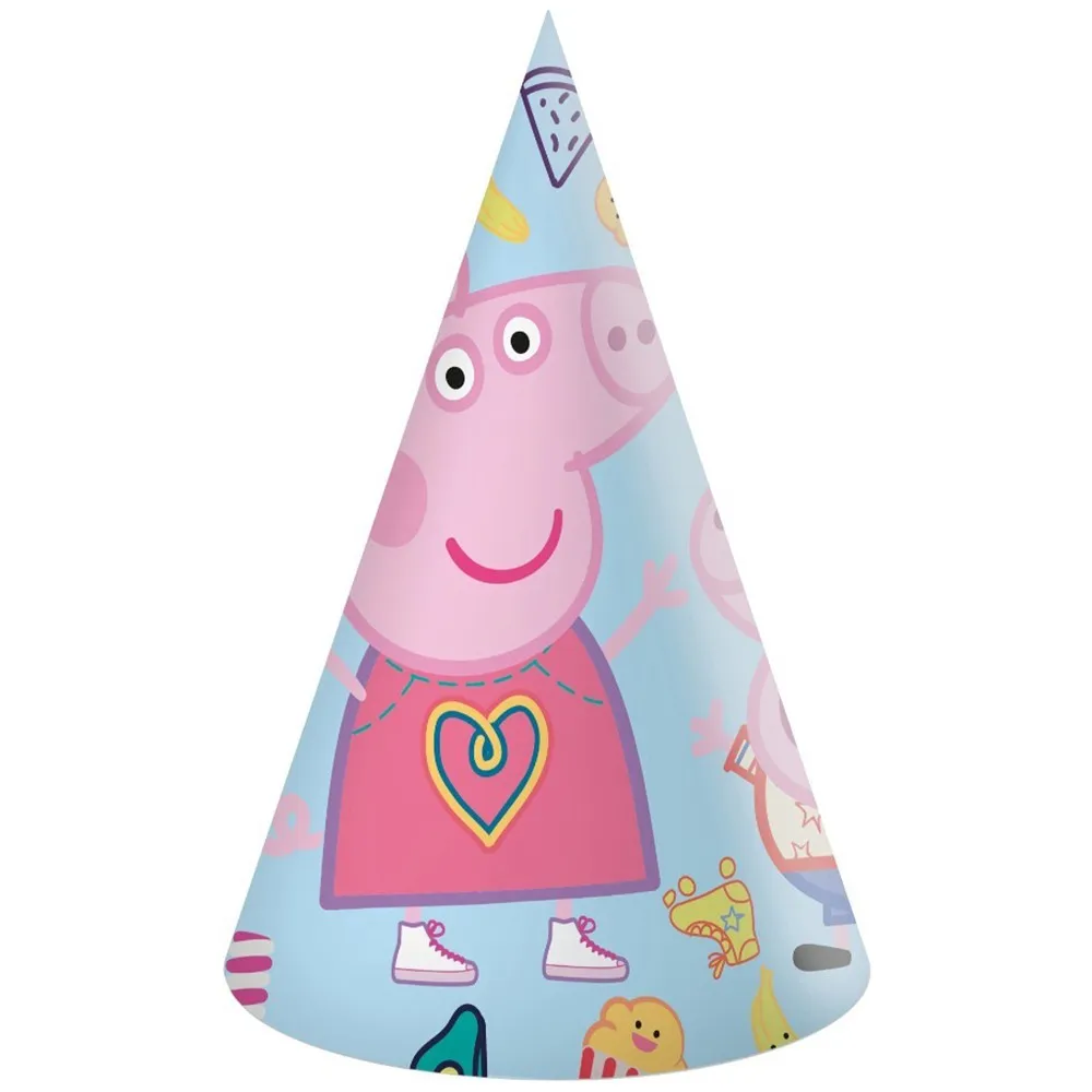 Set 6 Coifuri petrecere Peppa Pig Messy Play