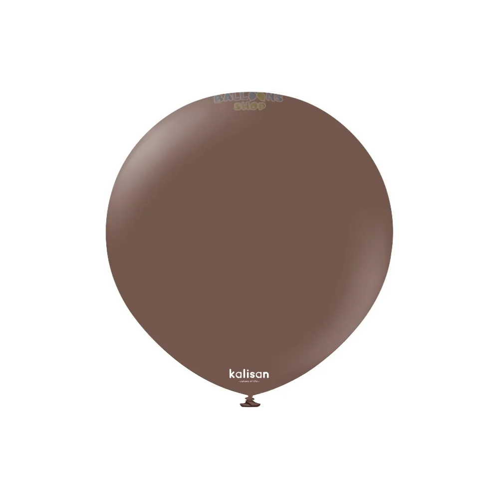 Baloane latex 13cm Chocolate Brown Standard 2345