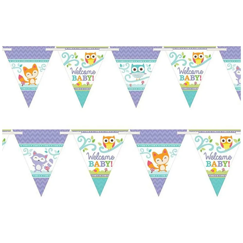 Banner Ghirlanda Hartie - Woodland Welcome AMS 121455