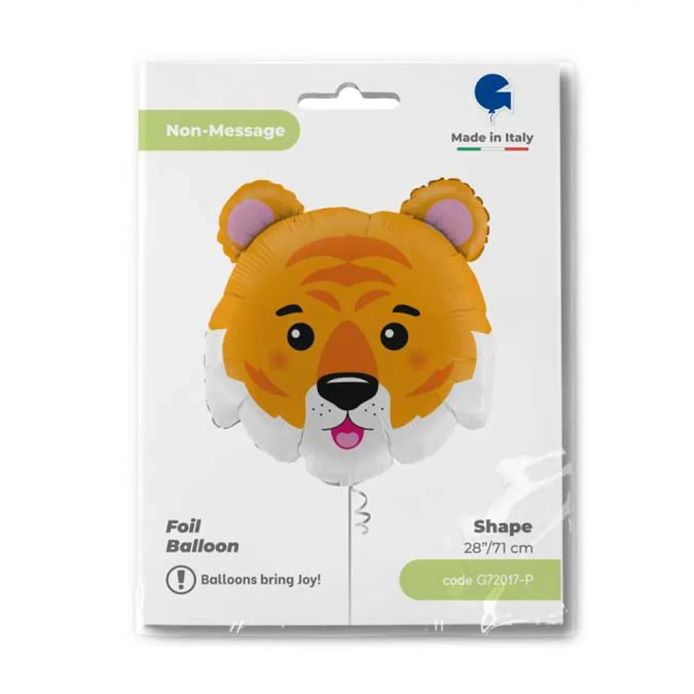 Balon Folie Figurina Cap Tigru 71 cm Grabo