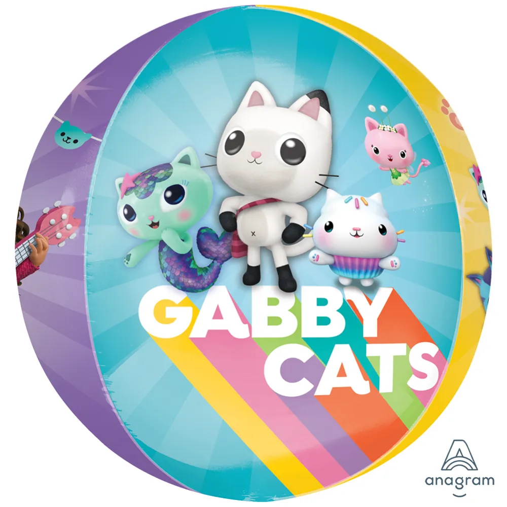 Orbz Balon Folie 4 Fete Gabby's Dollhouse 38x40cm ANAGRAM 4553201