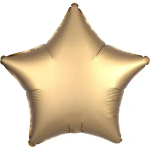 Balon Folie Stea Satin Luxe Gold 43cm ANAGRAM 3680401