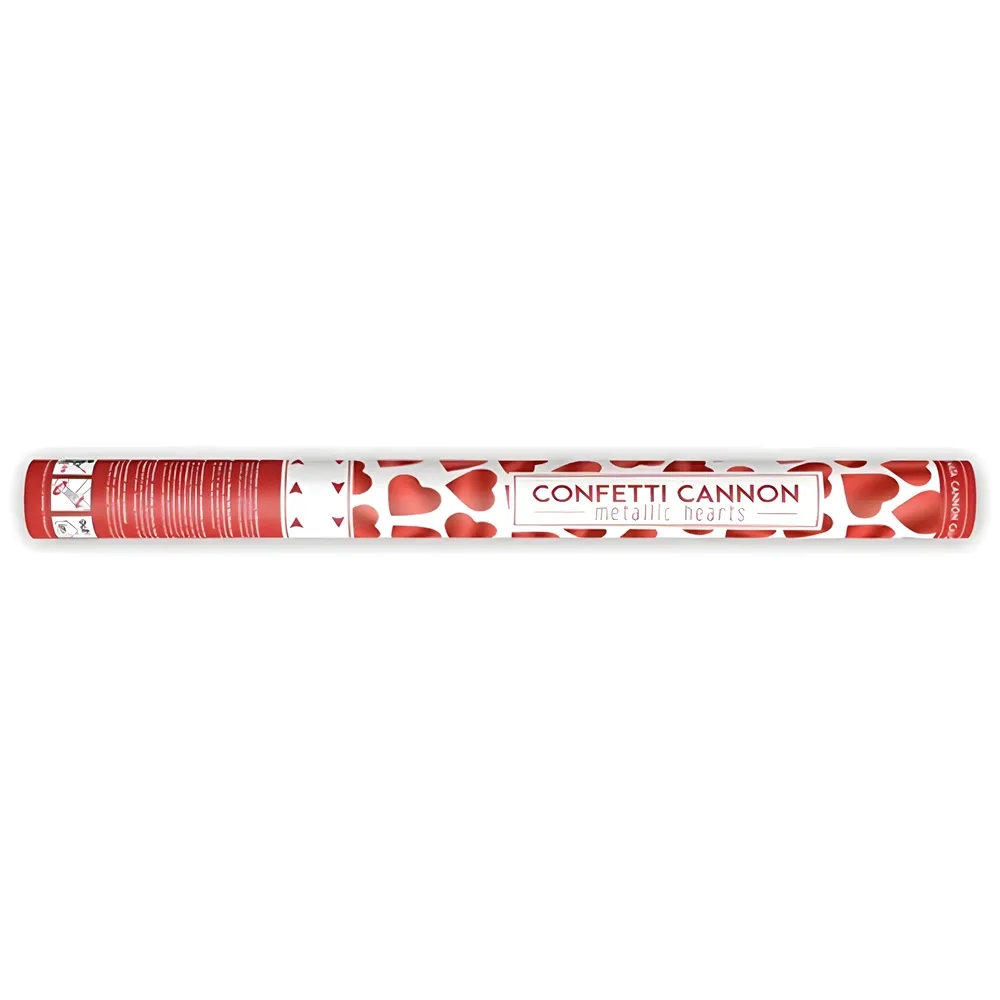 Tun Confetti Inimi rosii 60cm