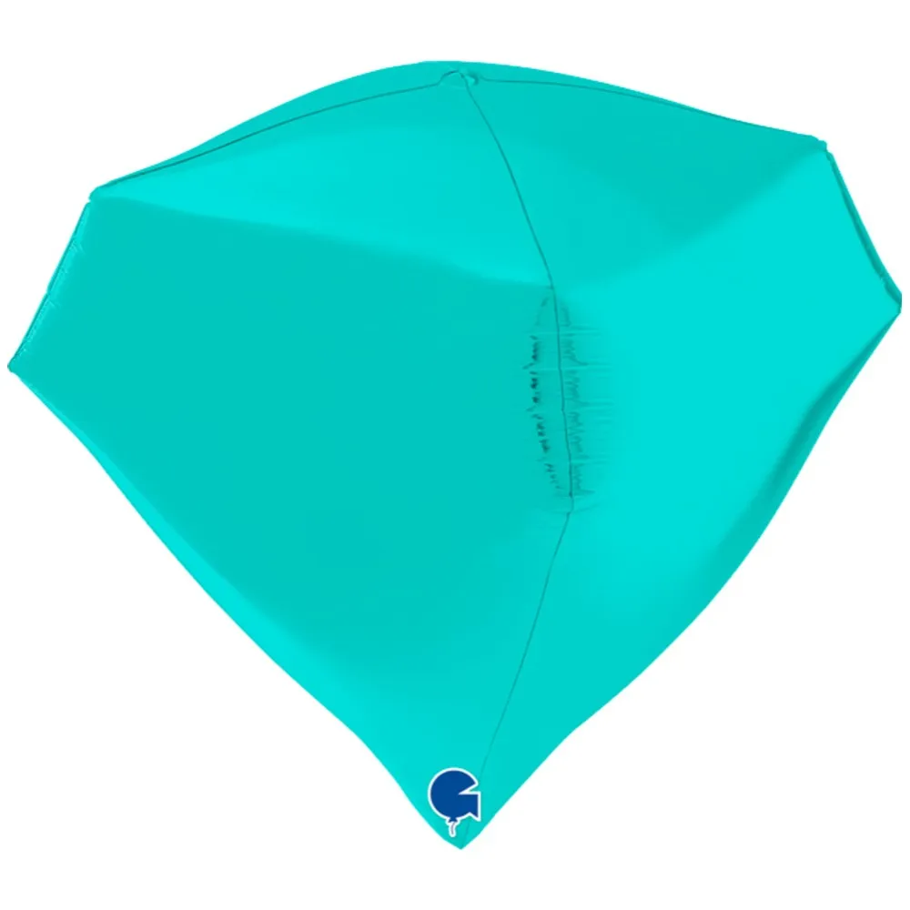 Balon Folie Diamant 4D Tiffany 46 cm Grabo