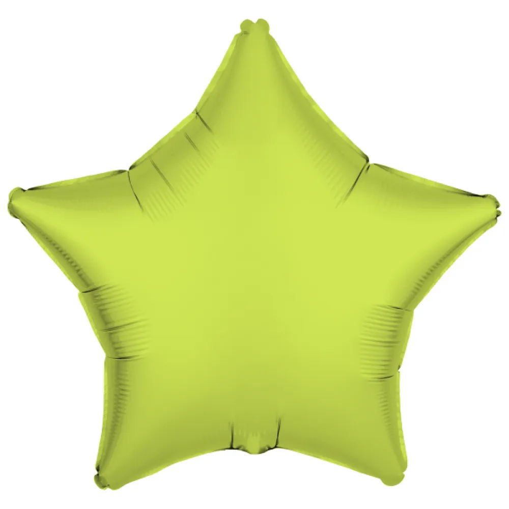 Balon Folie Stea Galben Neon 43cm R-10047-PKG