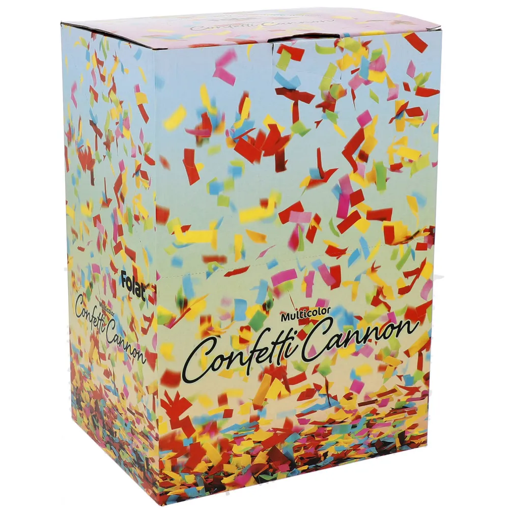 Tun Confetti Hartie Multicolor 28cm