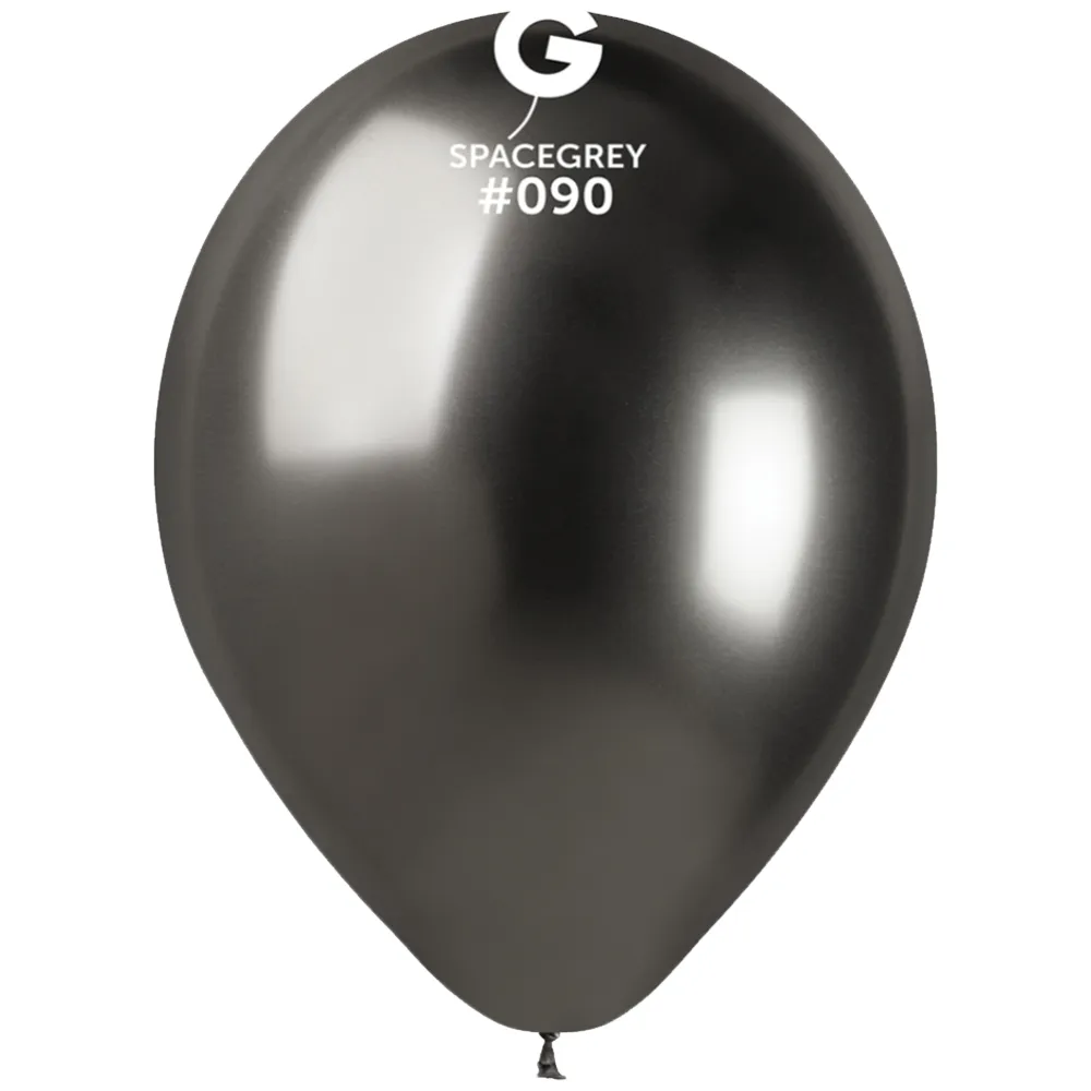 Baloane Latex 33cm Shiny Space Grey GB120.90