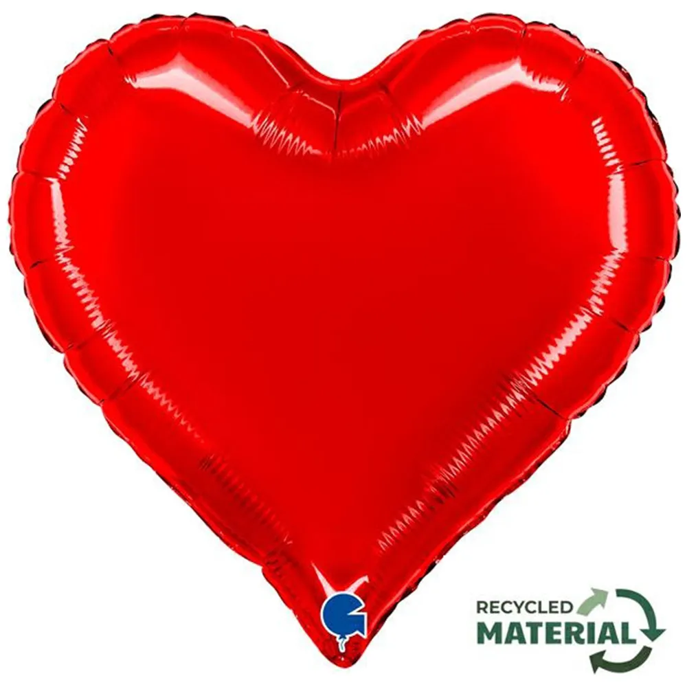 Balon Folie Inima Rosie 79cm