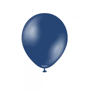 SET 50 Baloane Latex 13cm Midnight Blue Metalic 7020