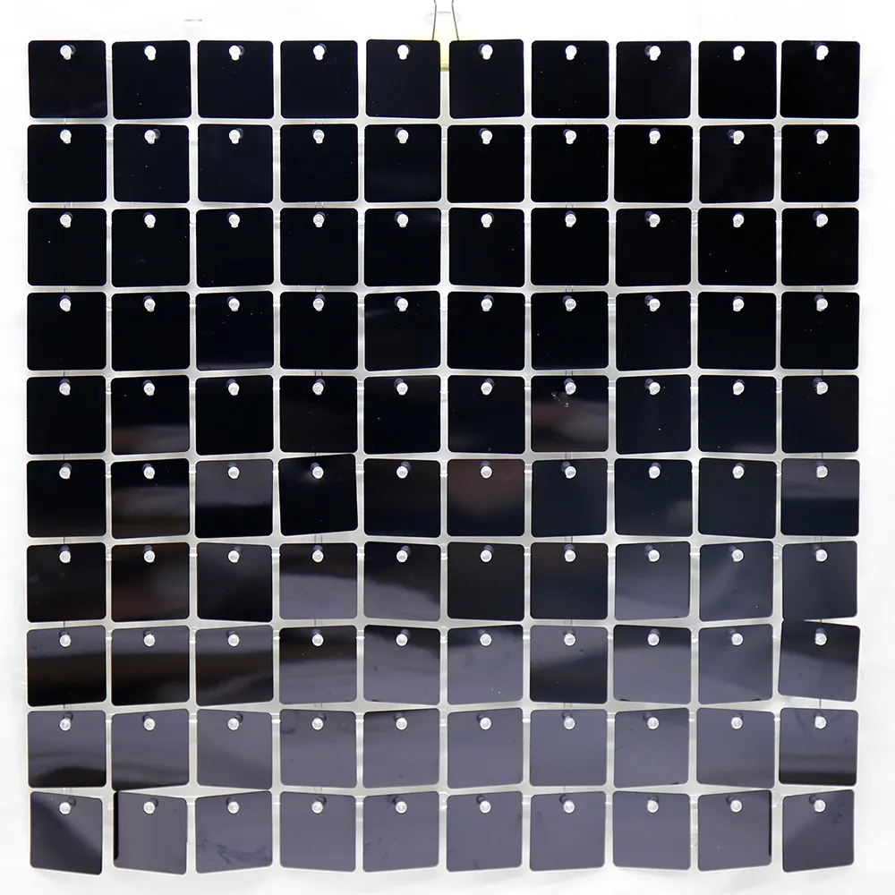 Panou Paiete Negre 30x30cm