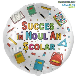 Balon Folie Succes in noul an scolar! 43cm
