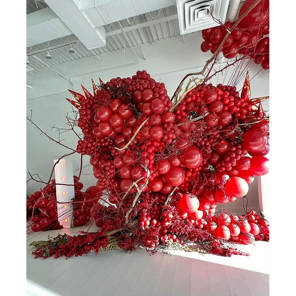 Balon Jumbo Latex 45cm Deep Red Standard 2352