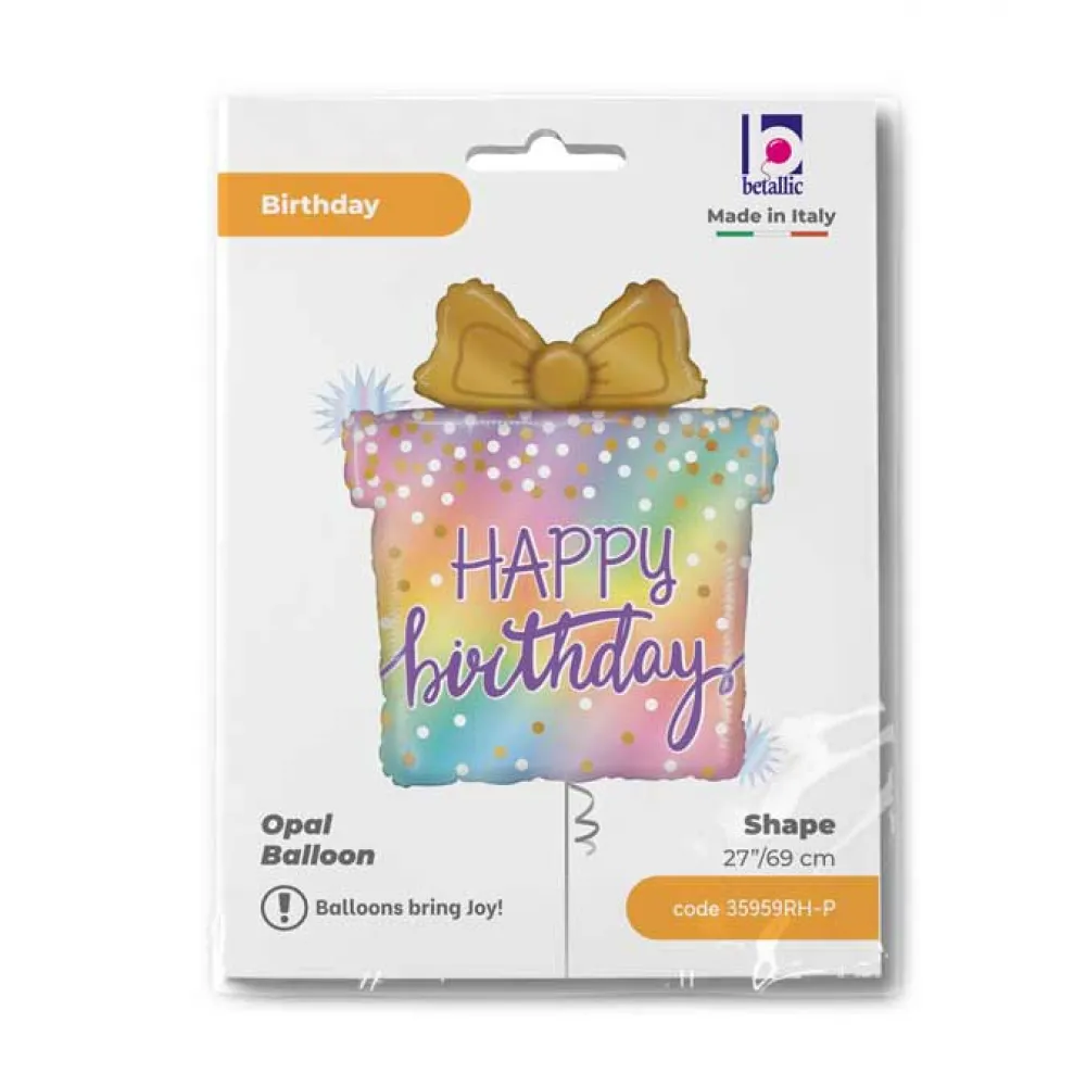 Balon Folie Figurina HB Cadou Glitter 69 cm Grabo