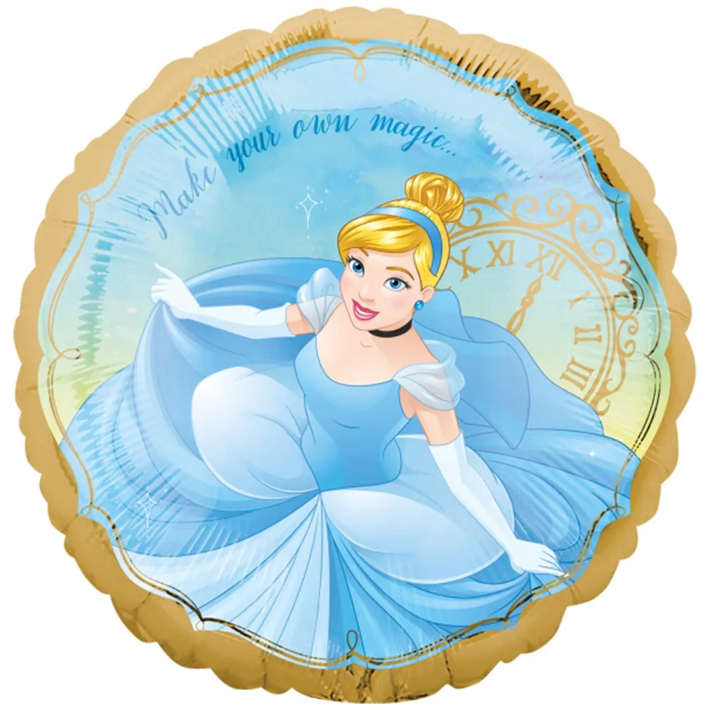 Balon Folie Rotund Cenusareasa 43cm Amscan 39798