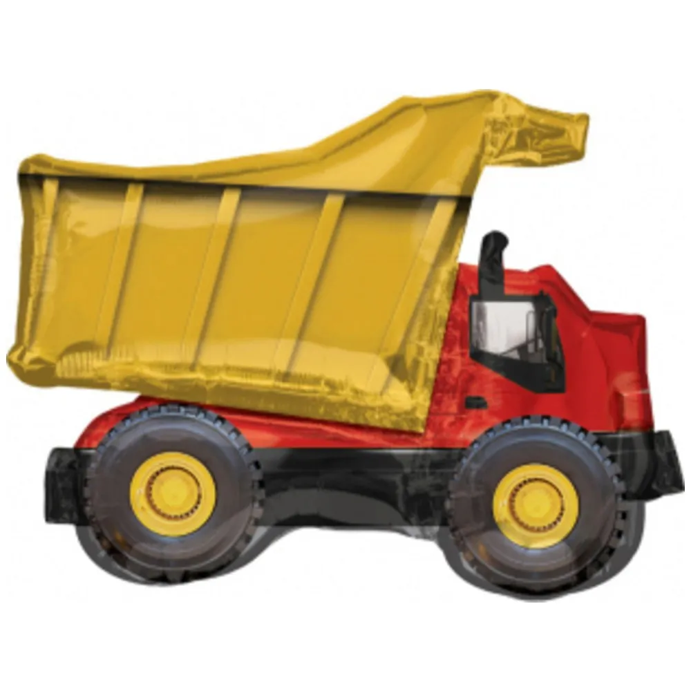 Balon Folie Figurina Camion Gunoi 81x63cm 35389