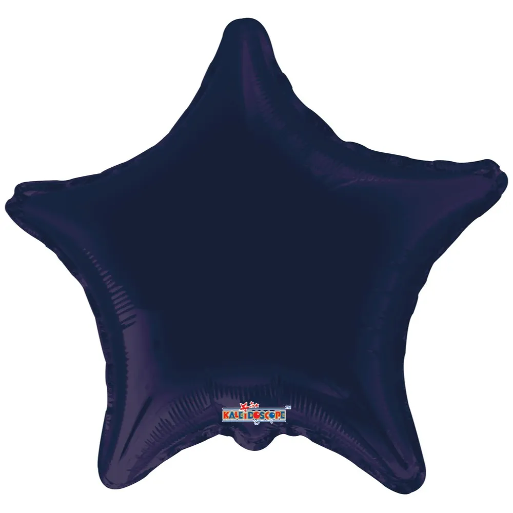 Balon folie 45 cm stea bleumarin 19351
