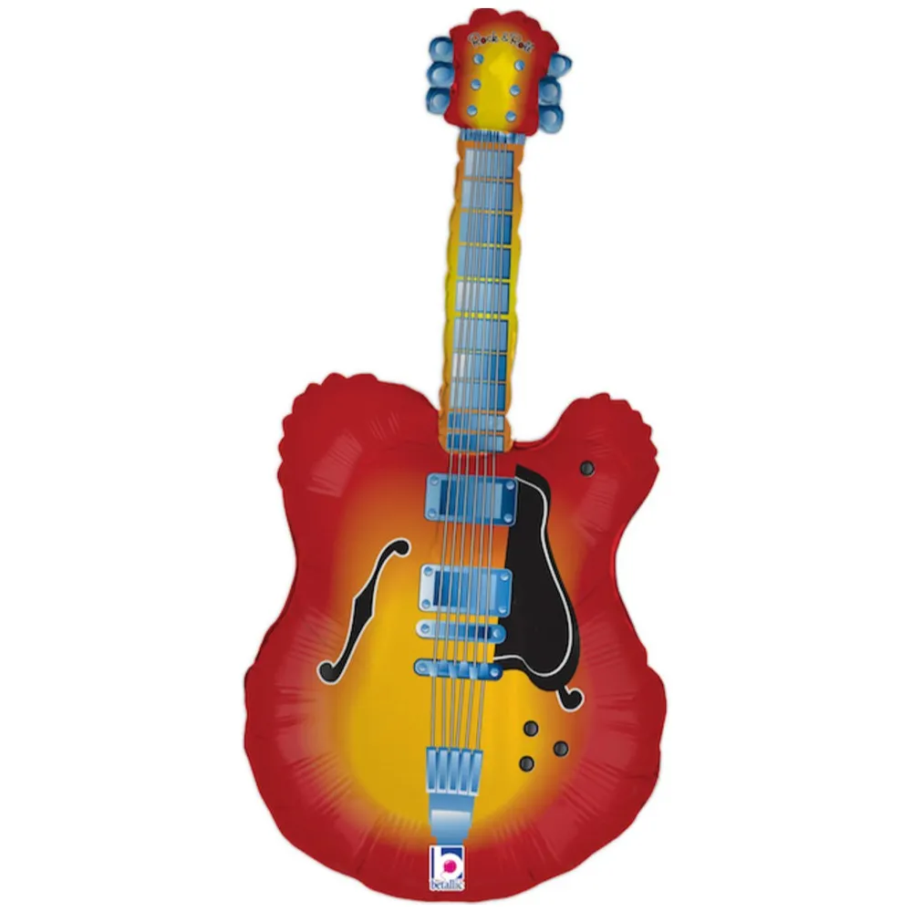 Balon Folie Figurina Chitara 109 cm Grabo