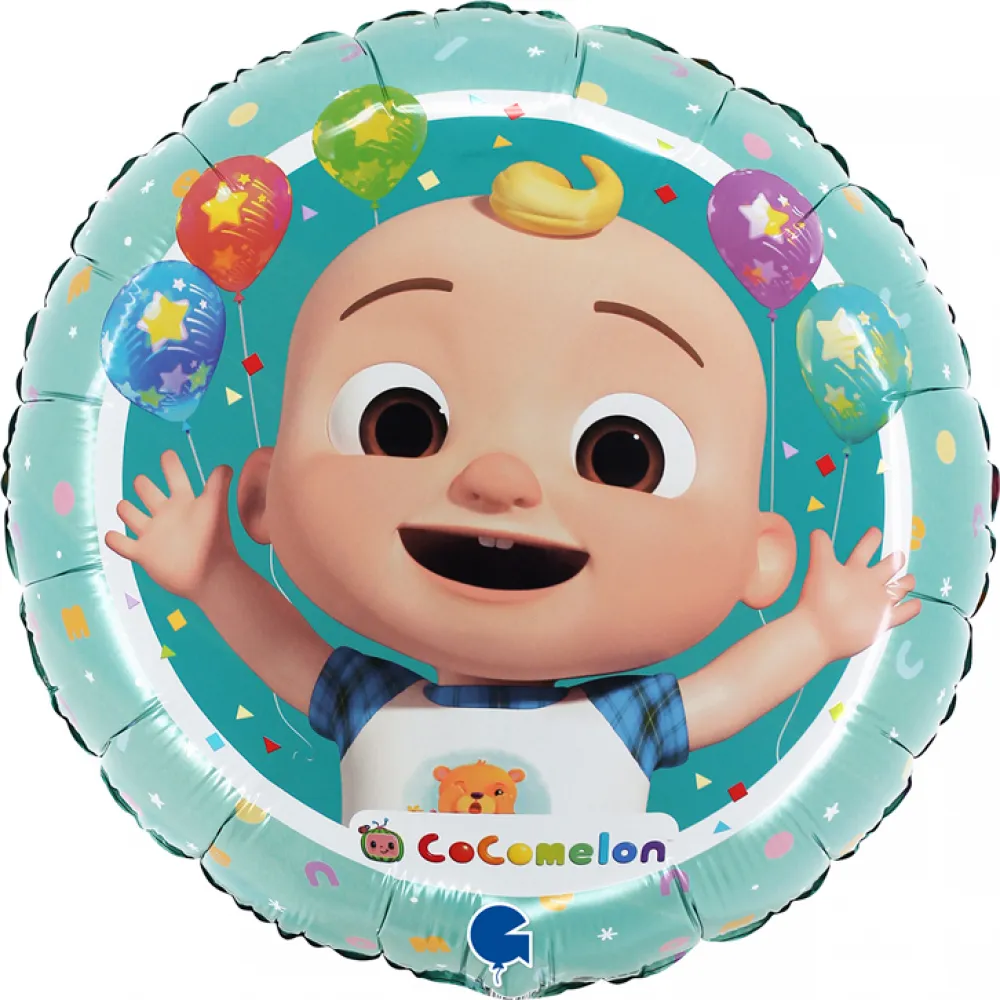 Balon Folie Rotund Cocomelon 46cm