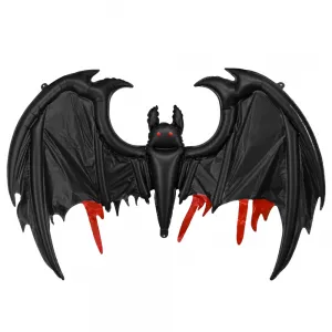 Balon Folie Liliac Negru 120x81cm