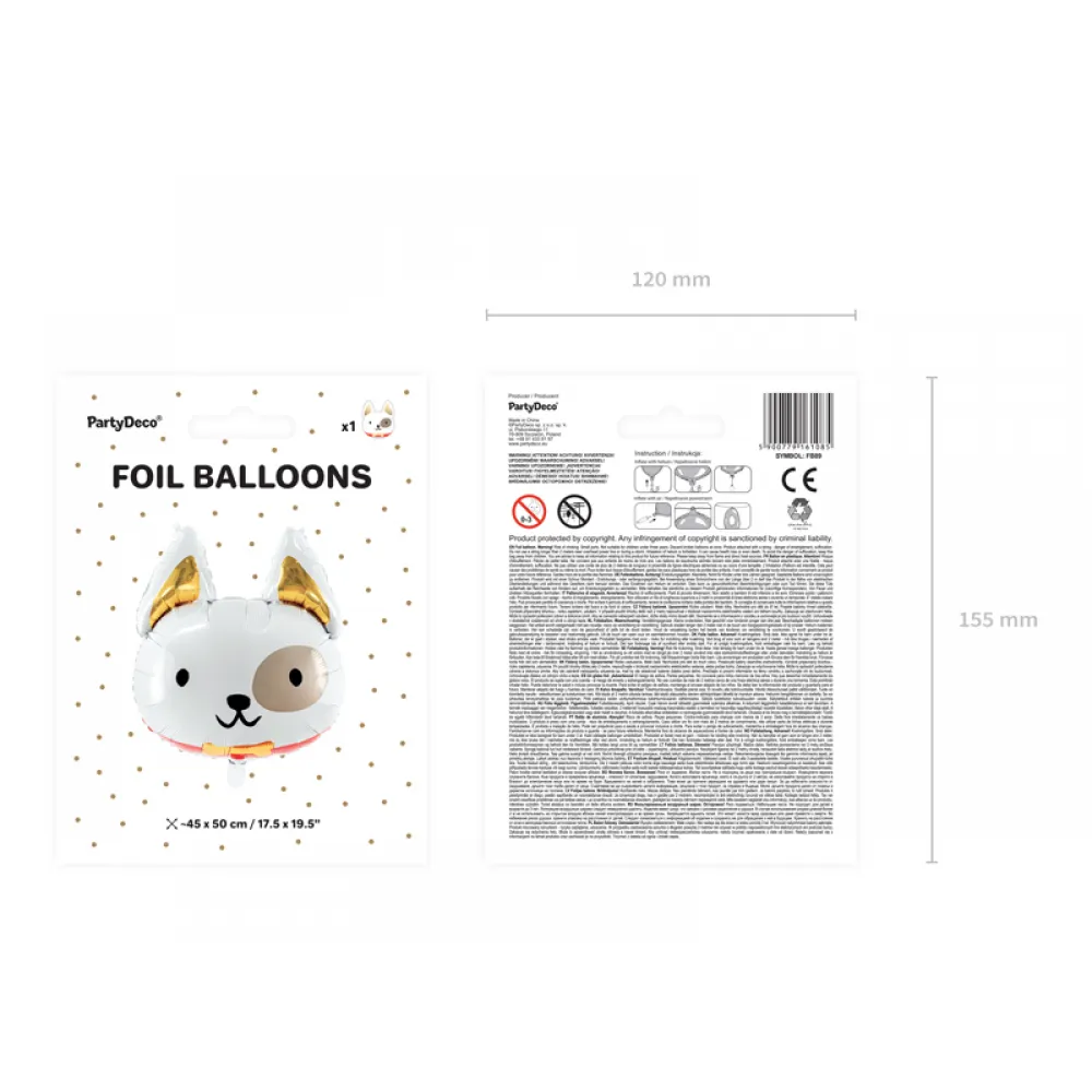 Balon Folie Catel Vesel 56x65 cm FB89