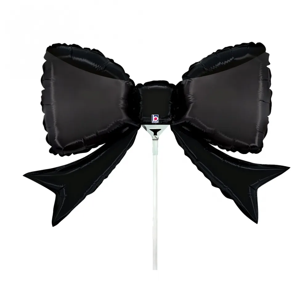 Balon Folie Mini Figurina Fundita Neagra 32x23cm