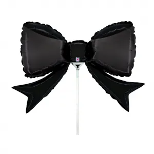 Balon Folie Mini Figurina Fundita Neagra 32x23cm