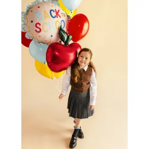 Balon Folie Back To School Crem 52cm