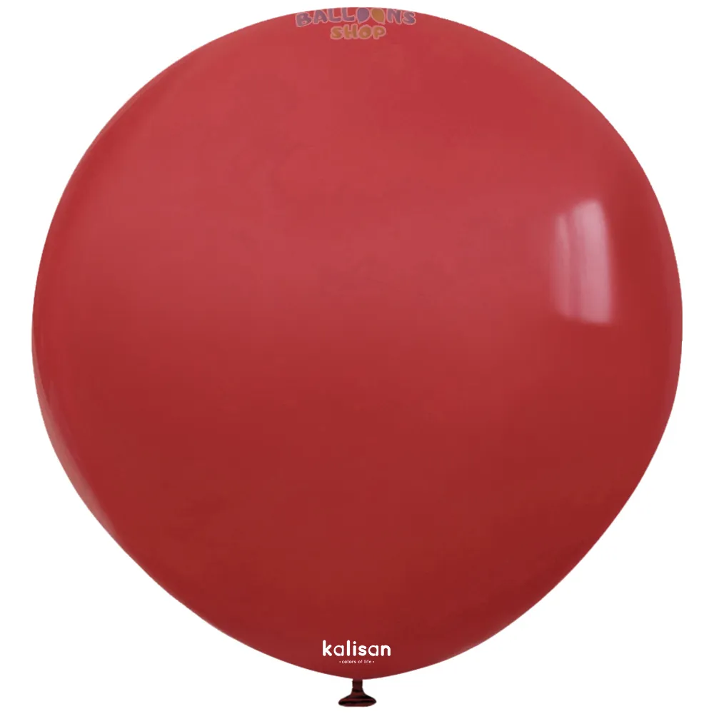 Balon Jumbo Latex 45cm Deep Red Standard 2352