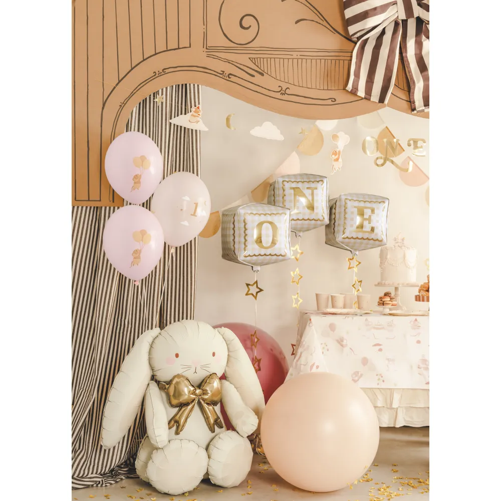 Set 3 Baloane Folie Cuburi 