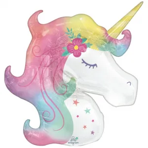 Balon Folie Figurina Enchanted Unicorn 83x73cm 4289301