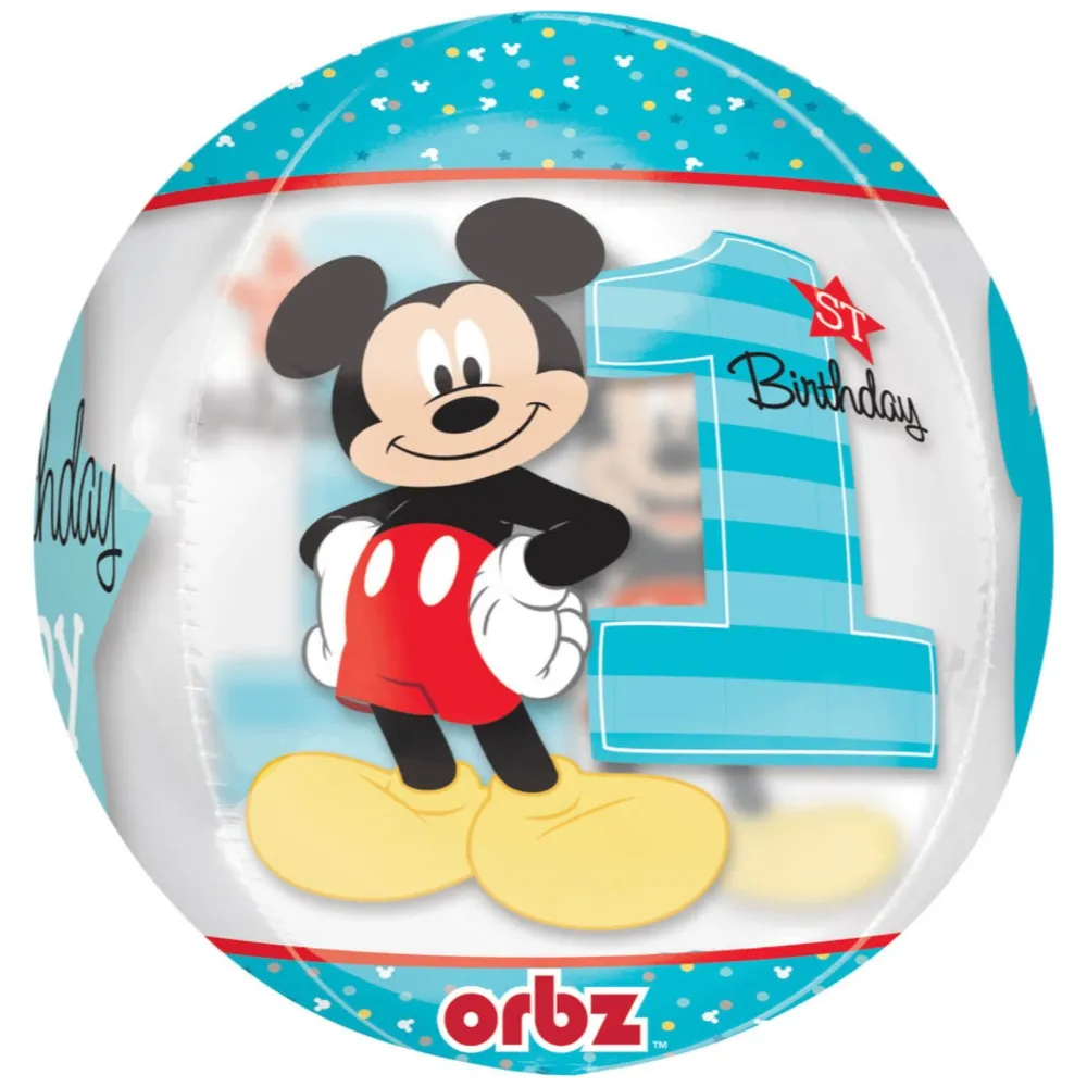 Orbz Mickey Prima Aniversare 38x40cm AMS 34346 01