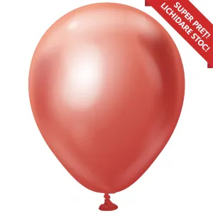 Baloane Latex Mirror 30cm Rosu CH110.53