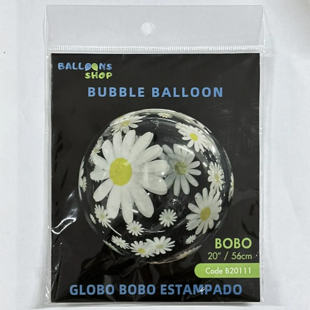Balon BOBO Transparent Margareta 56cm