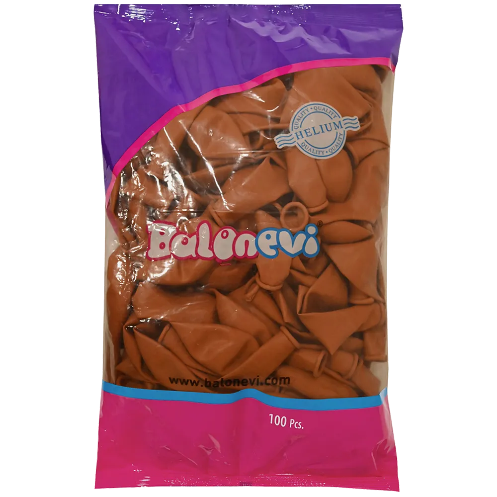 Baloane latex 30cm Standard Caramel -37